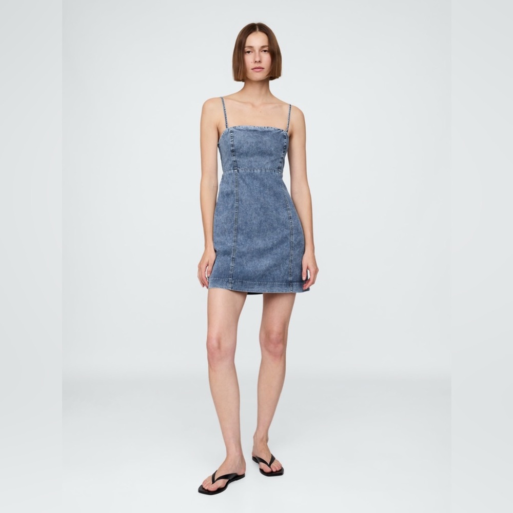 Brand New w Tags, Ultrasoft Denim Mini Dress